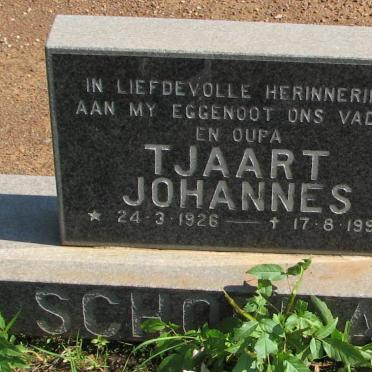 SCHOEMAN Tjaart Johannes 1926-1994