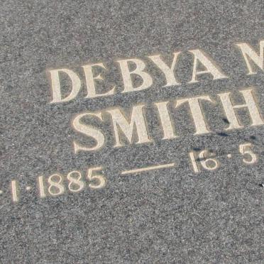 SMITH Debya M. 1885-1978