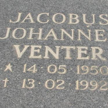 VENTER Jacobus Johannes 1950-1992