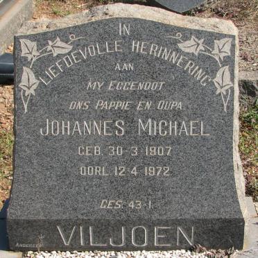 VILJOEN Johannes Michael 1907-1972