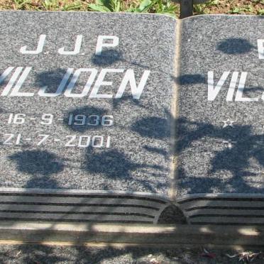 VILJOEN J.J.P. 1936-2001 &amp; E.D. 1946-1994