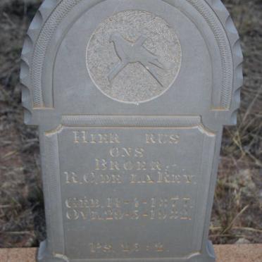REY R.C., de la 1877-1932