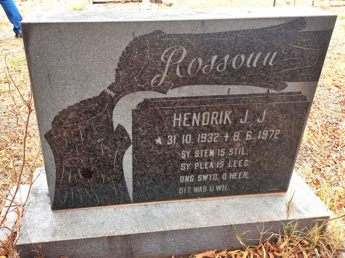 ROSSOUW Hendrik J.J. 1932-1972