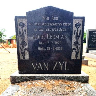 ZYL Gert Hermias, van 1922-1958