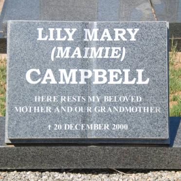CAMPBELL Lily Mary -2000