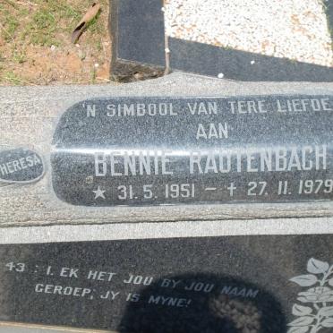 RAUTENBACH Bennie 1951-1979