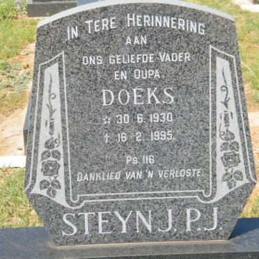 STEYN J.P.J. 1930-1995
