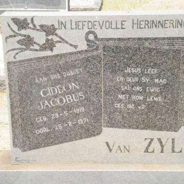 ZYL Gideon Jacobus, van 1919-1971