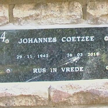 COETZEE Johannes 1942-2015