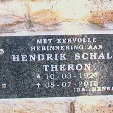 THERON Hendrik Schalk 1927-2015