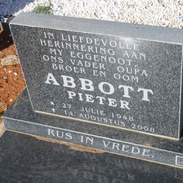 ABBOTT Pieter 1948-2008