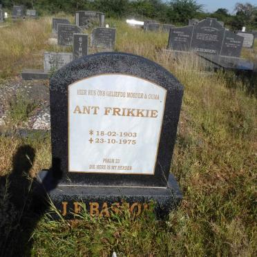 BASSON J.F. 1903-1975