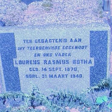 BOTHA Lourens Rasmus 1870-1940
