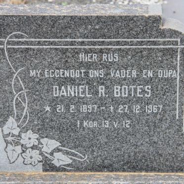 BOTES Daniel R. 1897-1967