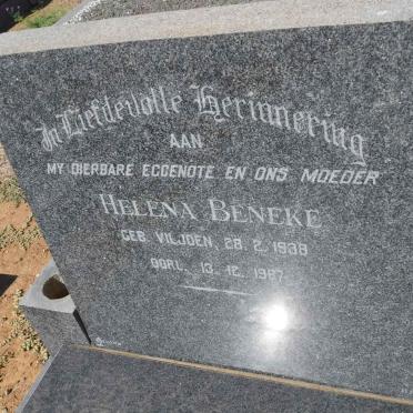 BENEKE Helena nee VILJOEN 1938-1967