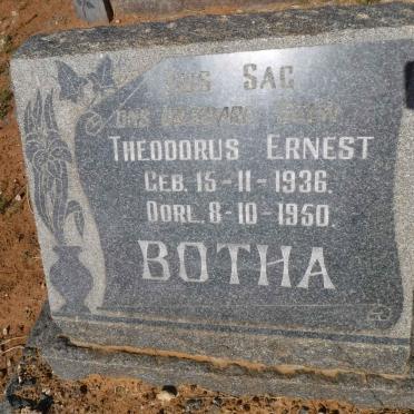 BOTHA Theodorus Ernest 1936-1950