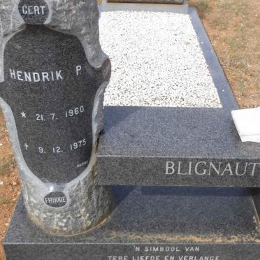 BLIGNAUT Hendrik P. 1960-1975