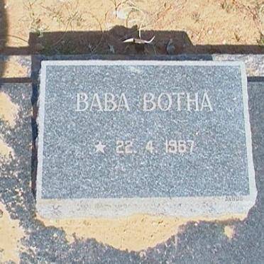 BOTHA Baba 1967-1967