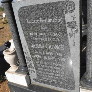 CRONJE James 1935-1999