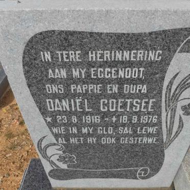 COETSEE Daniel 1916-1976
