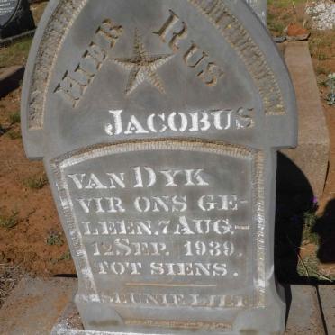 DYK Jacobus, van -1939