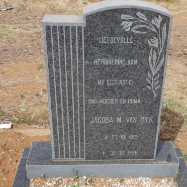 DYK Jacoba M., van 1912-1996
