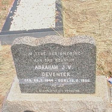 DEVENTER Abraham J.V. 1944-1950