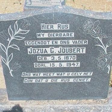 JOUBERT Jozua G. 1870-1947