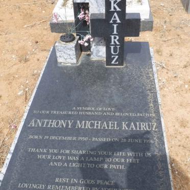 KAIRUZ Anthony Michael 1950-1996