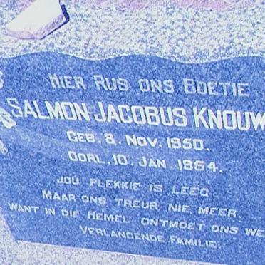 KNOUWDS Salmon Jacobus 1950-1954