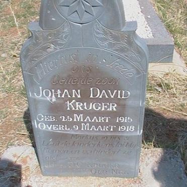 KRUGER Johan David 1915-1918