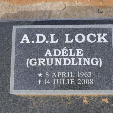 LOCK A.D.L. nee GRUNDLING 1963-2008