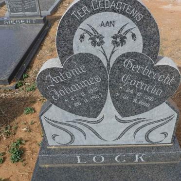 LOCK Antonie Johannes 1921-1987 &amp; Gerbrecht Cornelia 1916-2006