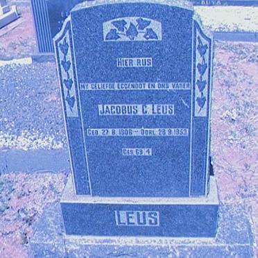 LEUS Jacobus C. 1906-1953