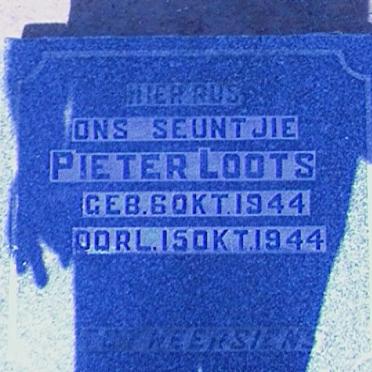 LOOTS Pieter 1944-1944