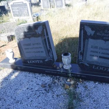LOOTS Gysbert Jacobus 1935-1998 &amp; Elsie HAASBROEK 1939-