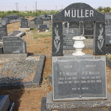 MÜLLER P.S. 1867-1947 &amp; P.D. 1877-1966