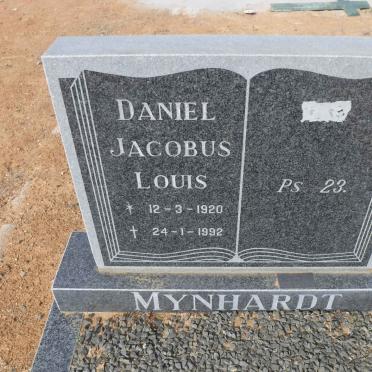 MYNHARDT Daniel Jacobus Louis 1920-1992