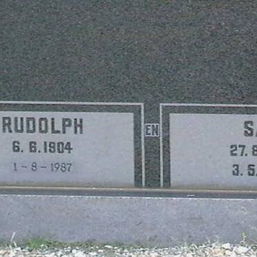 McMASTER Rudolph 1904-1987 &amp; San 1915-1978