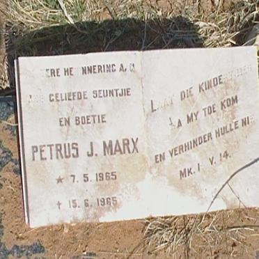 MARX Petrus J. 1965-1965