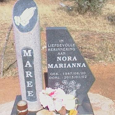 MAREE Nora Marianna 1947-2013