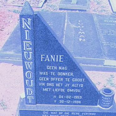 NIEUWOUDT Fanie 1953-1996