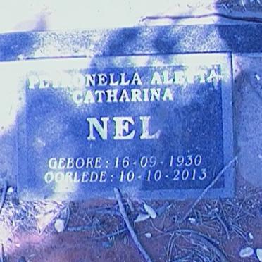 NEL Petronella Aletta Catherina 1930-2013