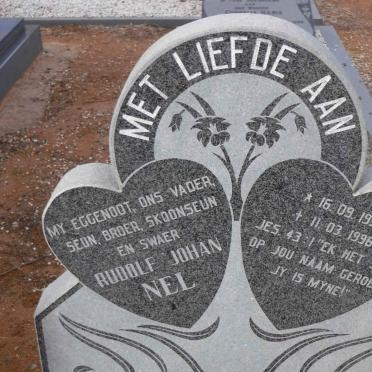 NEL Rudolf Johan 1957-1996