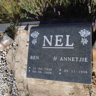 NEL Ben 1942-1998 &amp; Annetjie 1936-