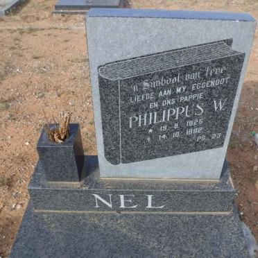 NEL Philippus W. 1925-1982