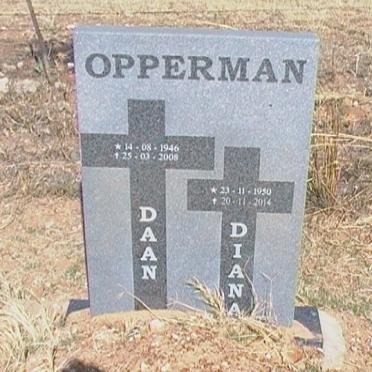 OPPERMAN Daan 1946-2008 &amp; Diana 1950-2014