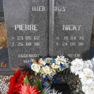 PRETORIUS Pierre 1962-1996 :: PRETORIUS Nicky 1976-1996