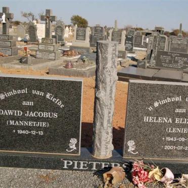 PIETERSE Dawid Jacobus 1940- &amp; Helena Elizabeth 1943-2001
