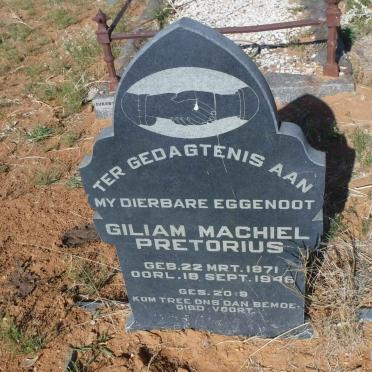 PRETORIUS Giliam Machiel 1871-1946